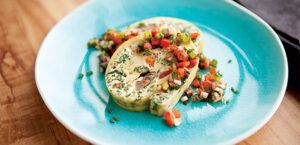 Vegetable Omelette Rolls