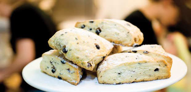 Blueberry Lavender Scones