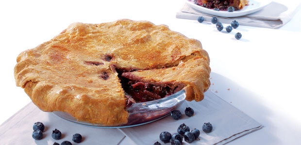 Organic Blueberry Pear Pie