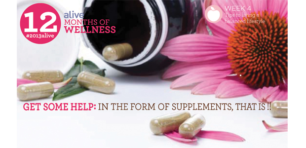 #2013alive: Get Some Help from Supplements