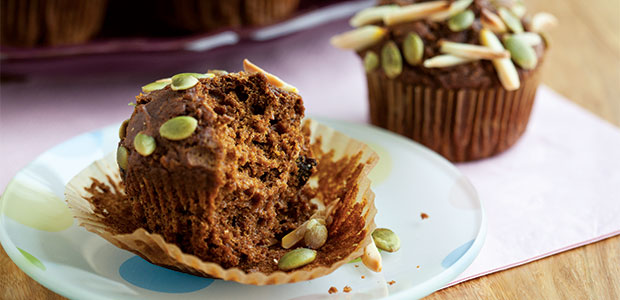 Pumpkin Buttermilk Breakfast Muffins