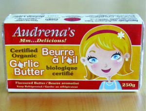 Audrena's Certified Organic Garlic Butter