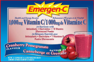 Emergen-C Vitamin C Cranberry/Pomegranate
