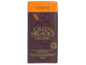 Green & Blacks Dark Chocolate Ginger Bar