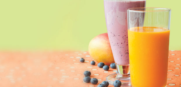 Blue Banana Smoothie / Carrot Mango Delight