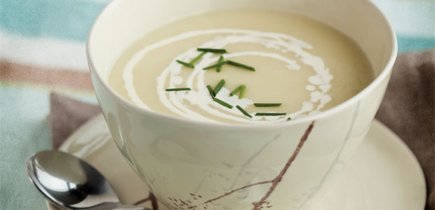 Vichyssoise (Cold Leek and Potato Soup)