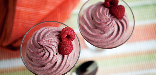 Raspberry Avocado Mousse