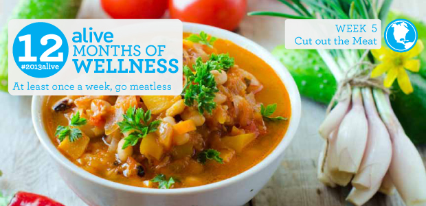 #2013alive: Are You Cutting Out Meat – At Least Once a Week?