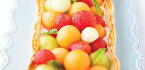 Mixed Melon Tart