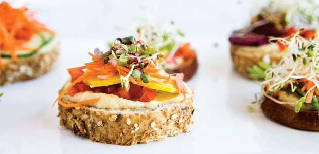 Vegetarian Party Sandwiches