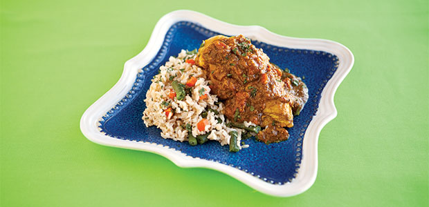 Spicy Basmati Vegetable Pulao