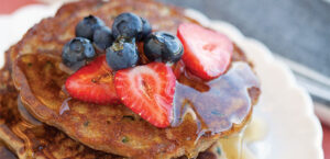 Zucchini Ricotta Pancakes