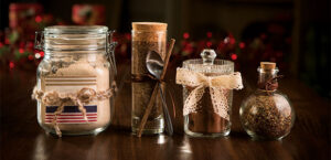 Almond Blueberry Pancake Mix / Orange Licorice Rooibos Tea Mix / Mayan Hot Chocolate Mix / Za’atar Spice Mix