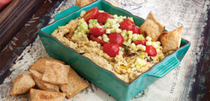 Village Greek Salad Hummus