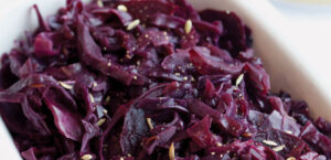 Braised Cabbage and Beets