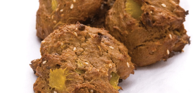 Chocolate Chip Mango Sesame Cookies