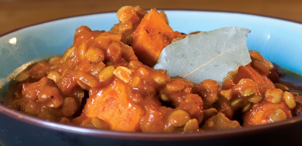 Sweet Potato Lentil Chili