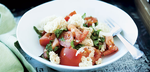 Italian Bread and Tomato Salad
