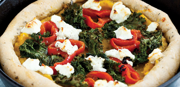 Deep Dish Butternut Squash Pizza