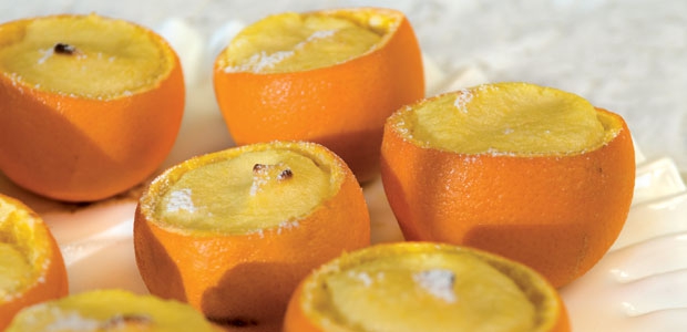 Individual Orange Soufflés