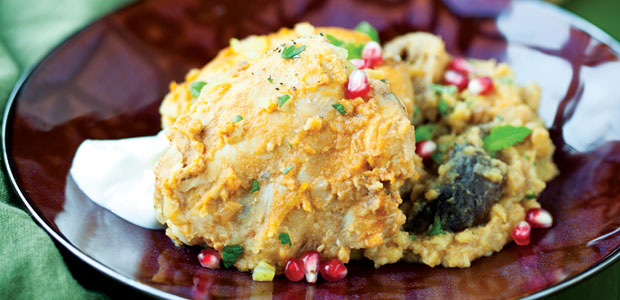 Fiery Chicken and Fig Tagine