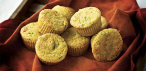 Jalapeno Garlic Cornbread Muffins