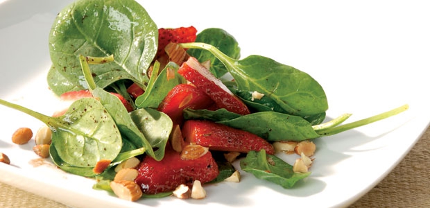 Strawberry and Spinach Salad