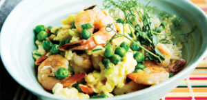 Asian Scrambled Eggs and Shrimp