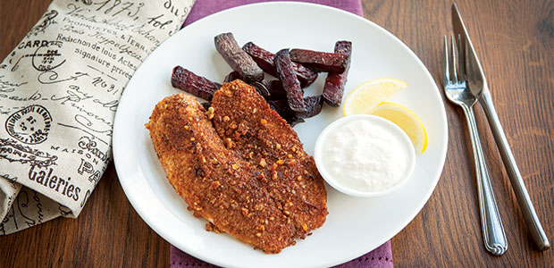 Fish and (Beet) Chips