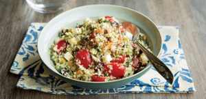 Mediterranean Cauliflower “Couscous” Salad