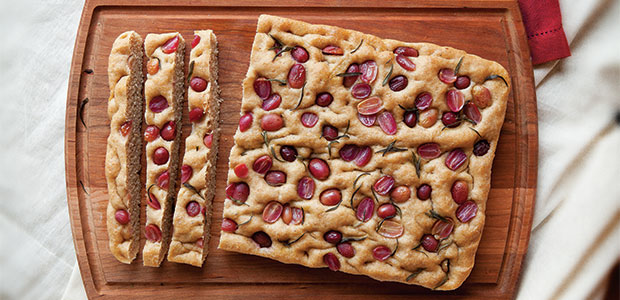 Grape Rosemary Focaccia
