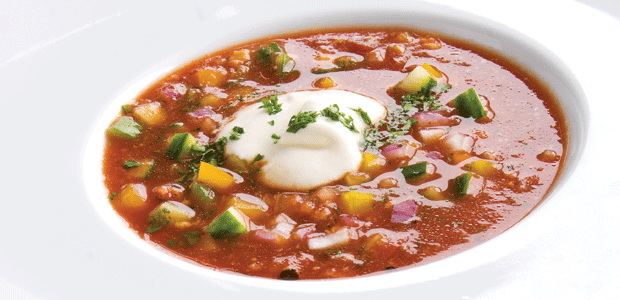 Fiery Chipotle Gazpacho