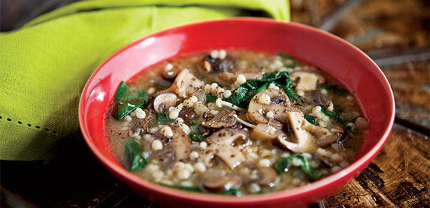 Mushroom and Barley Soup