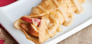 Apple and Pear Crêpes