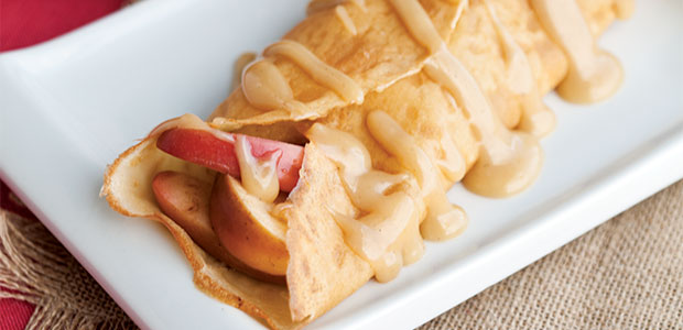 Apple and Pear Crêpes