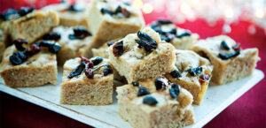 Focaccia with Moroccan Olives, Sun-Dried Tomato, Rosemary, and Fleur de Sel