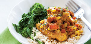 Savoury Thai Curried Chicken