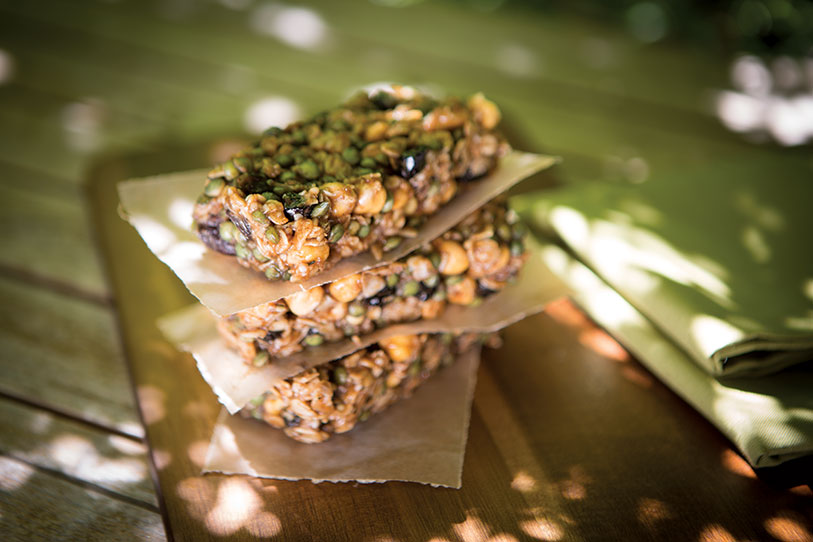 Chickpea and Lentil Crunch Bars