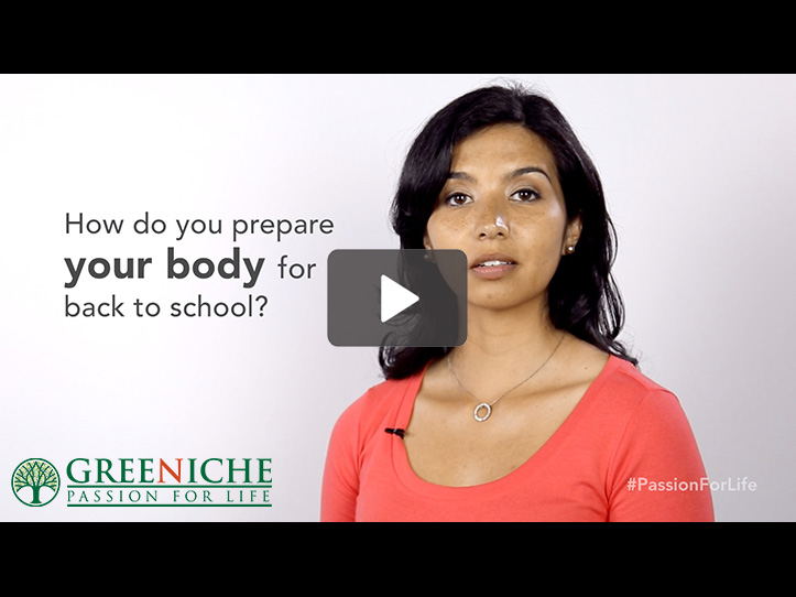 How do you prepare your body for back to school?