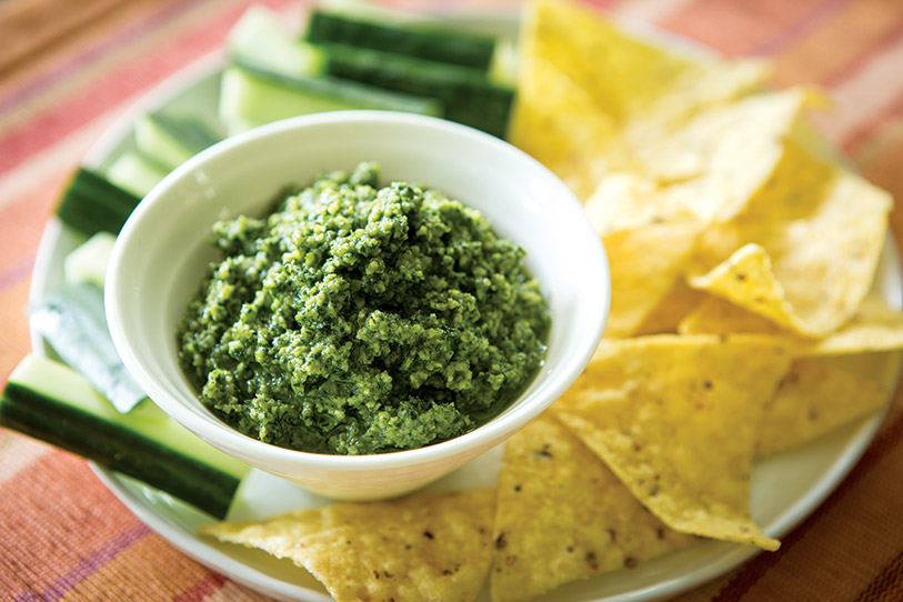 Pumpkin Seed, Citrus, and Cilantro Dip