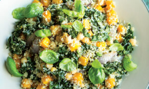Tuscan Kale, Squash, and Quinoa Salad