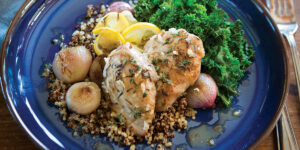 Lemon Thyme Chicken and Shallots