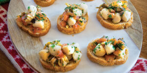 Seafood Crostini