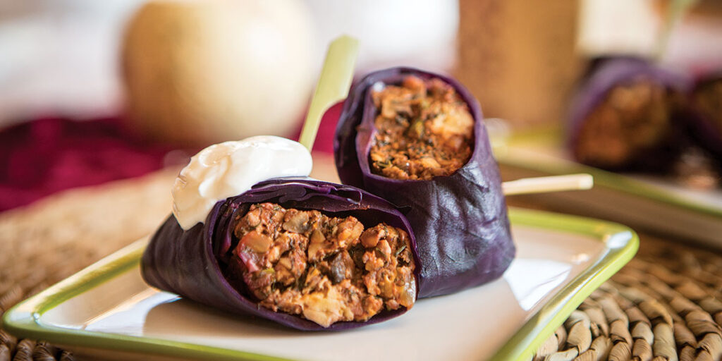 Tempeh Cabbage Rolls