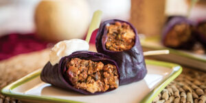 Tempeh Cabbage Rolls