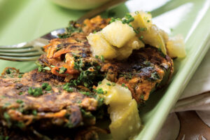 Sweet Potato Kale Hash Patties