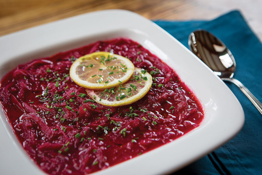 Vegetable Borscht with Kefir
