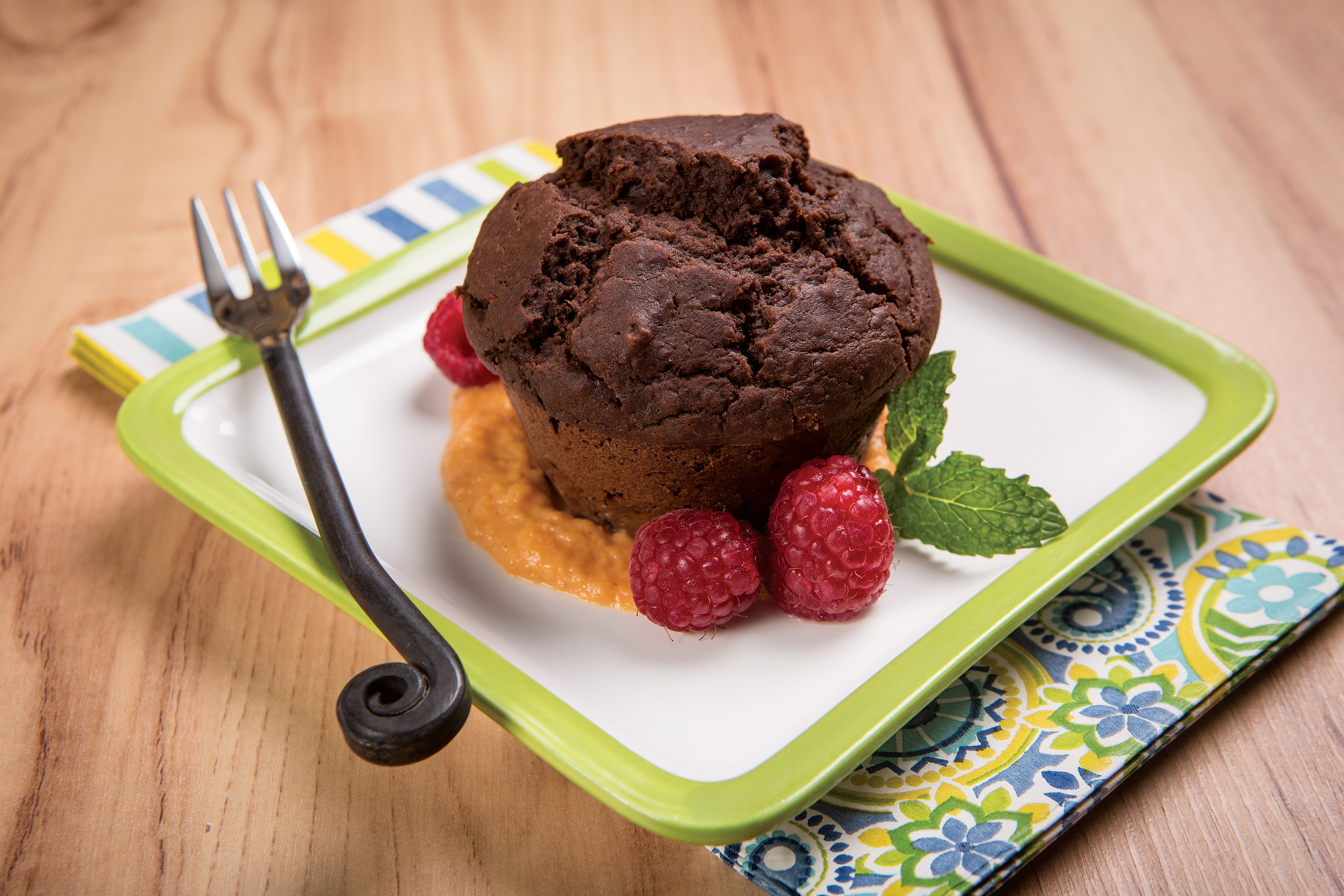 Chocolate Lentil Cakes