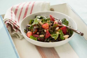 Chard and Strawberry Salad