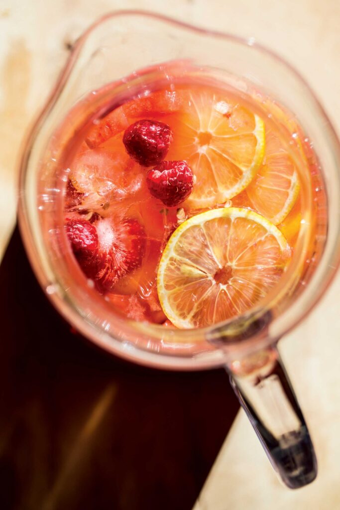 Watermelon, Raspberry, Lemon Slush